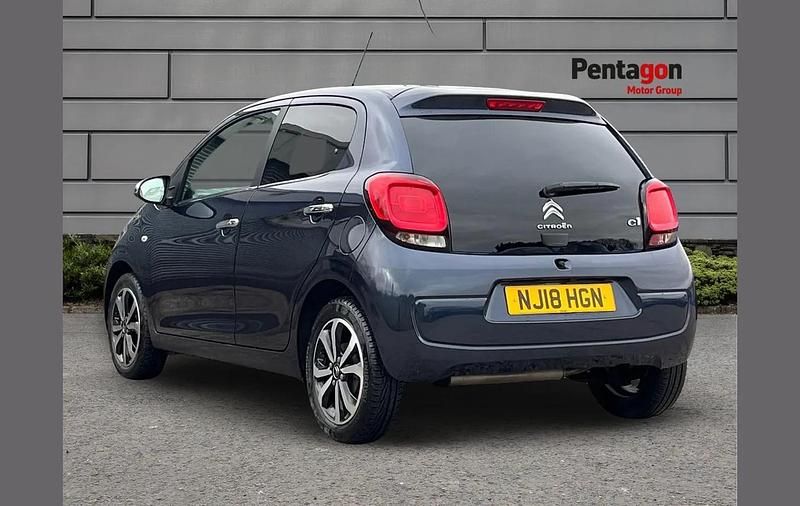 Used Citroën C1 Flair 67 HP (49 kW) 2018 Blue Hatchback