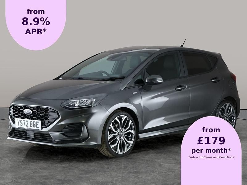Grey Used 2022 Ford Fiesta ST-Line X Hatchback | £13,946 (Fair price) - Image 1/2