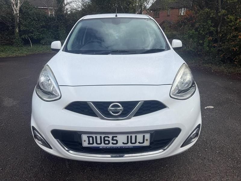 Used Nissan Micra Acenta 2015 White Hatchback