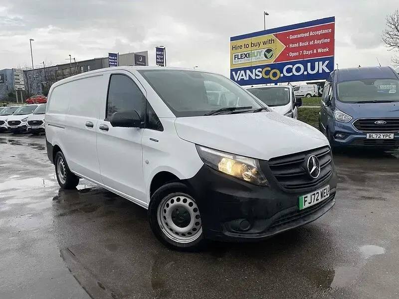 Used Mercedes e-Vito Progressive 85 kW (116 HP) 2022 White Van