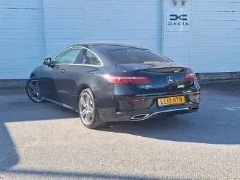Used Mercedes E300 AMG line 245 HP (180 kW) 2019 Black Coupe