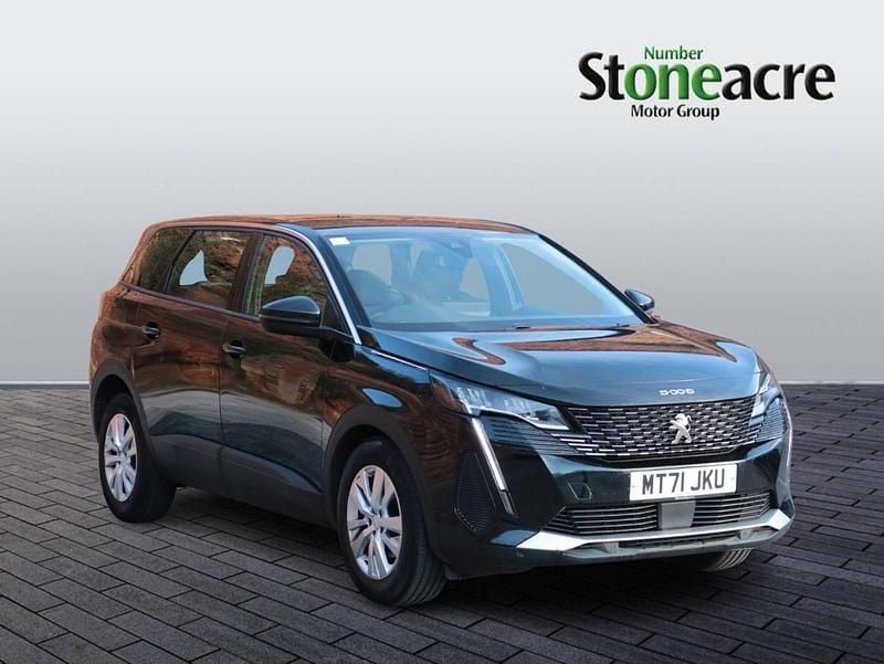 Black Used 2021 Peugeot 5008 Active Premium Hatchback | £17,695 (Fair price) - Image 1/2