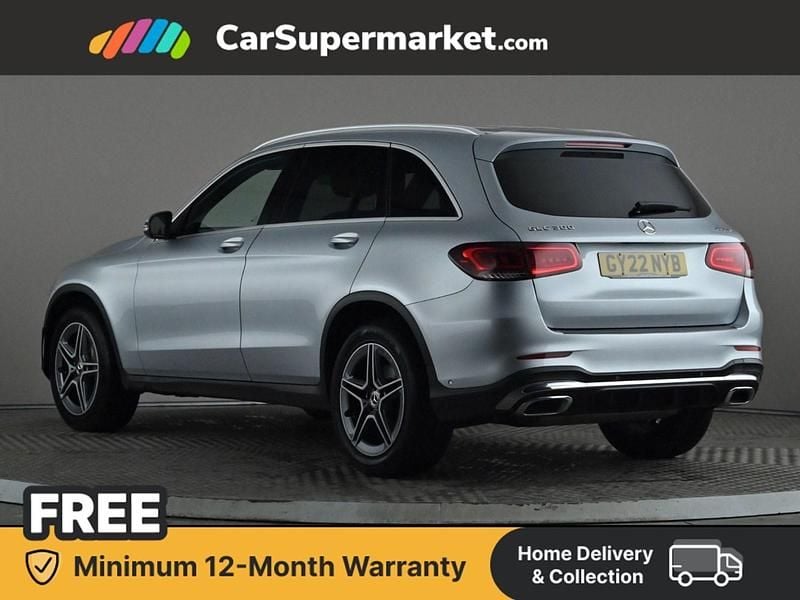 Used Mercedes GLC300 AMG line 258 HP (189 kW) 2022 Silver SUV