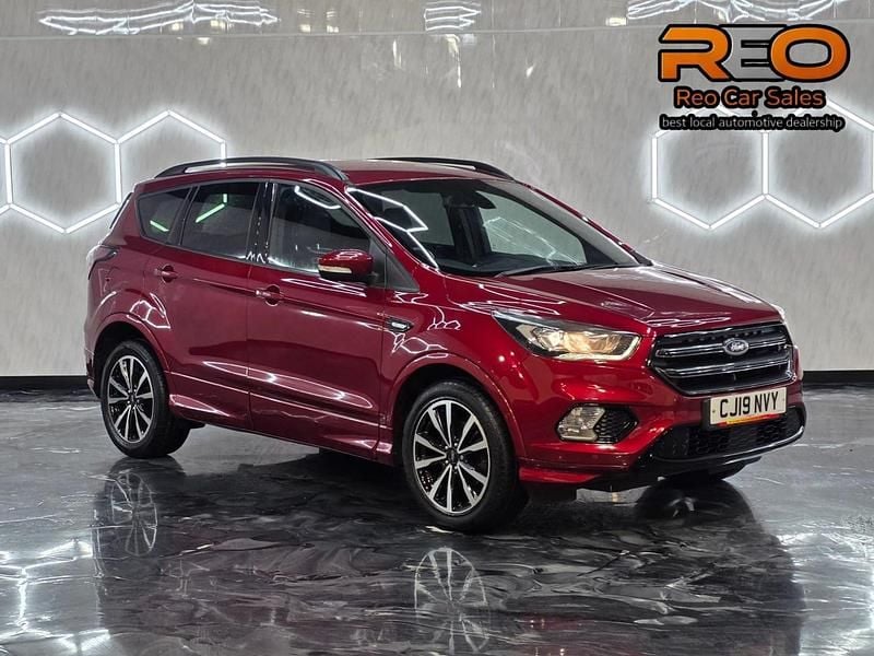 Used Ford Kuga ST-Line 150 HP (110 kW) 2019 Red SUV