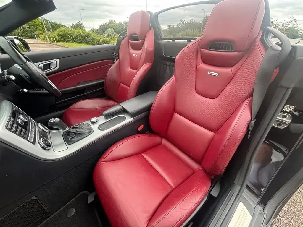 Used Mercedes SLK250 AMG 204 HP (150 kW) 2014 Black Cabriolet