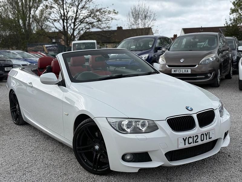 Used BMW 320 Cabriolet M Sport 2012 White Cabriolet