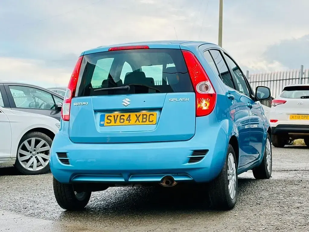 Used Suzuki Splash SZ4 94 HP (69 kW) 2014 Blue Hatchback