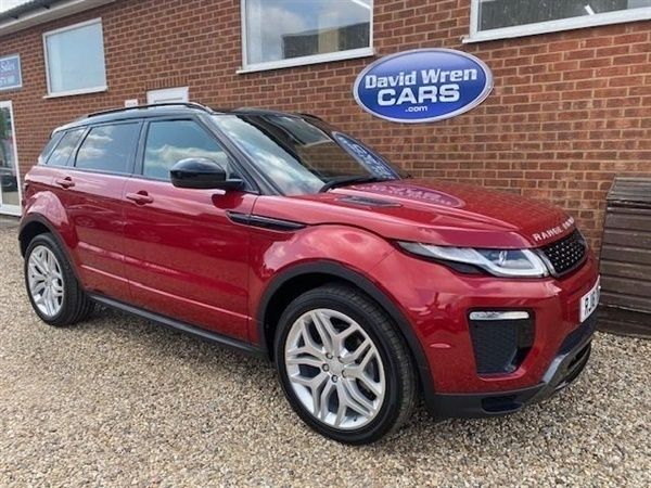 Red Used 2018 Land Rover Range Rover evoque HSE Dynamic SUV | £16,490 (Super price) - Image 1/1