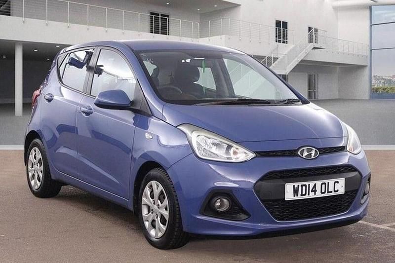 Used Hyundai i10 SE 67 HP (49 kW) 2014 Blue Hatchback