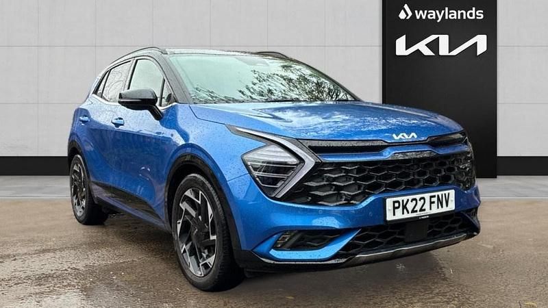 Blue Used 2022 Kia Sportage 4 SUV | £26,995 (Expensive) - Image 1/4