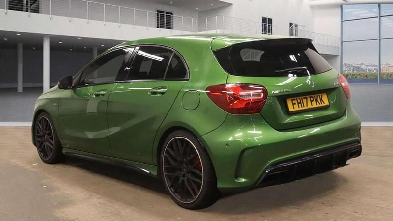 Used Mercedes A45 AMG 2017 Green Hatchback