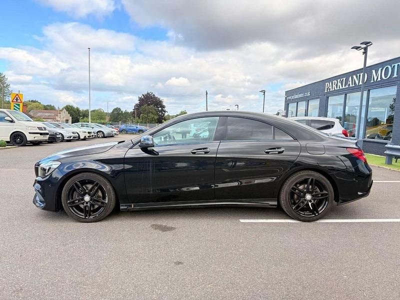 Used Mercedes CLA220 AMG line 177 HP (130 kW) 2016 Black Sedan