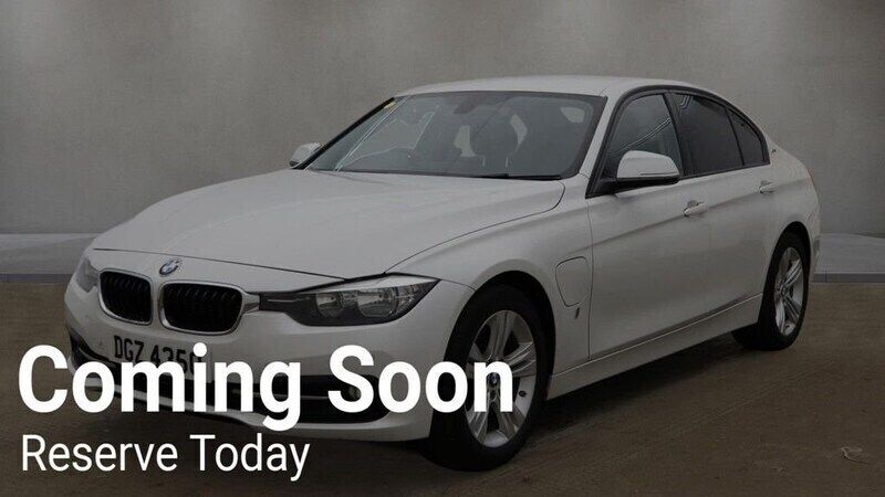 White Used 2016 BMW 330e Sport Line Sedan | £7,995 (Fair price) - Image 1/4