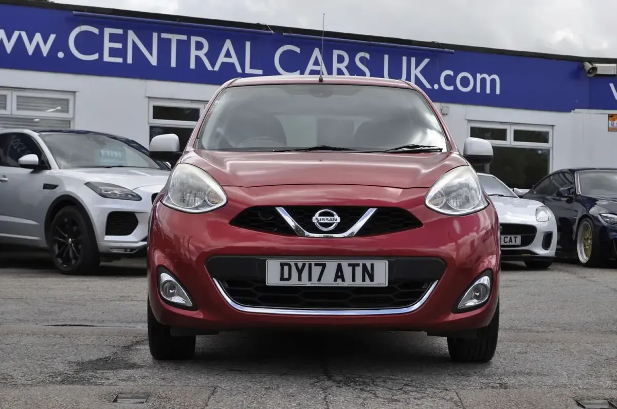 Used Nissan Micra N-TEC 2017 Red Hatchback