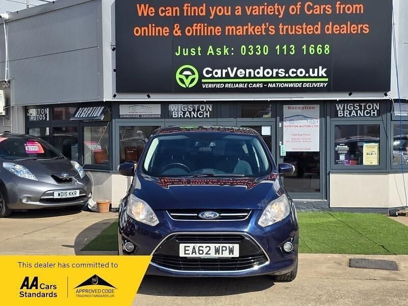 Used Ford C-MAX Titanium 140 HP (102 kW) 2012 Blue MPV