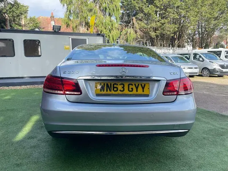 Used Mercedes E220 SE 2013 Silver Coupe