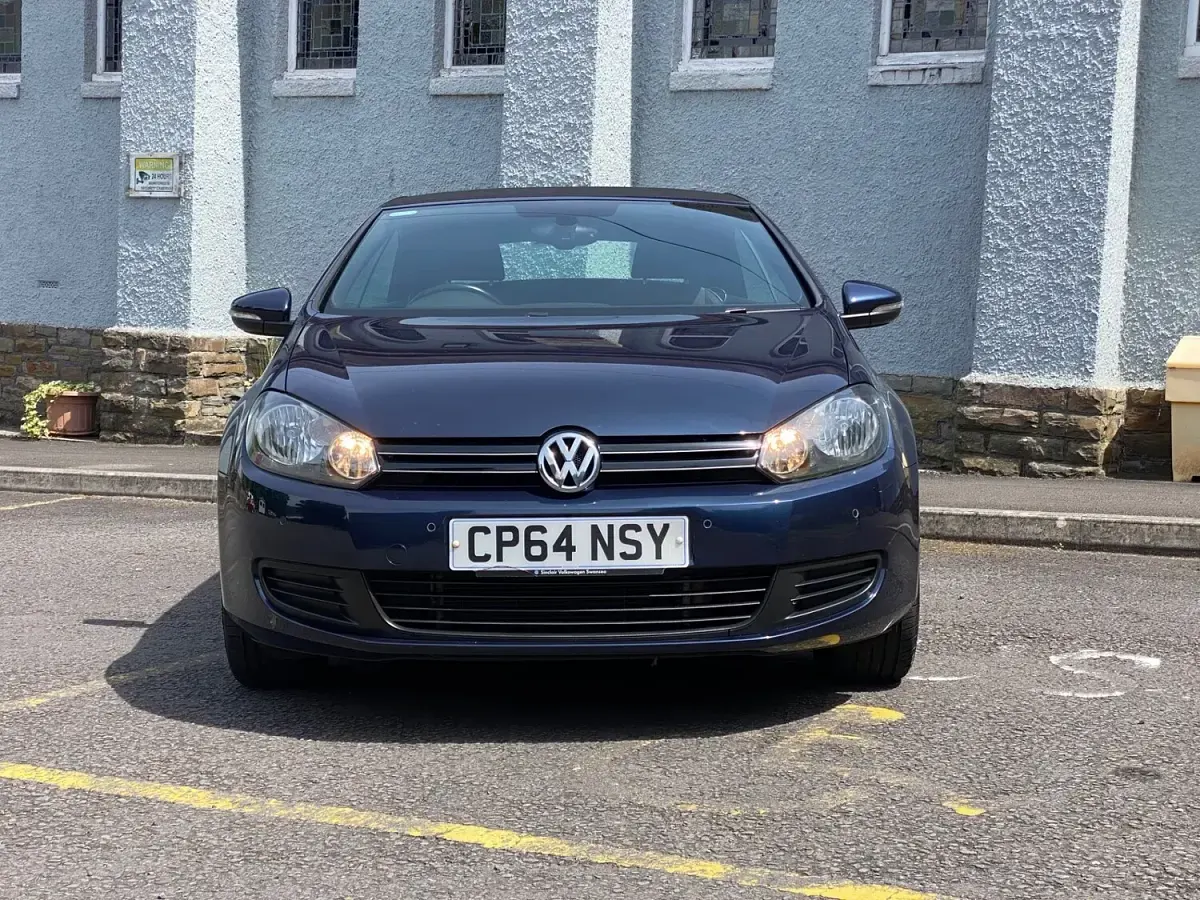 Used VW Golf Cabriolet SE 2015 Blue Cabriolet