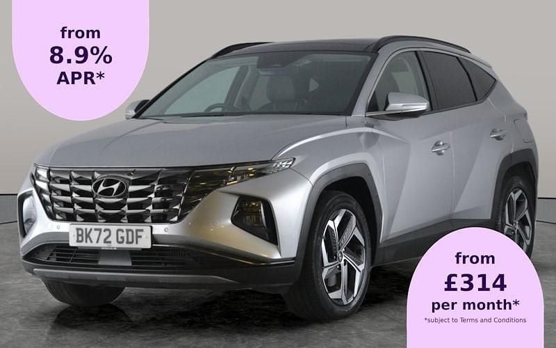 Silver Used 2022 Hyundai Tucson Ultimate SUV | £21,693 (Fair price) - Image 1/2