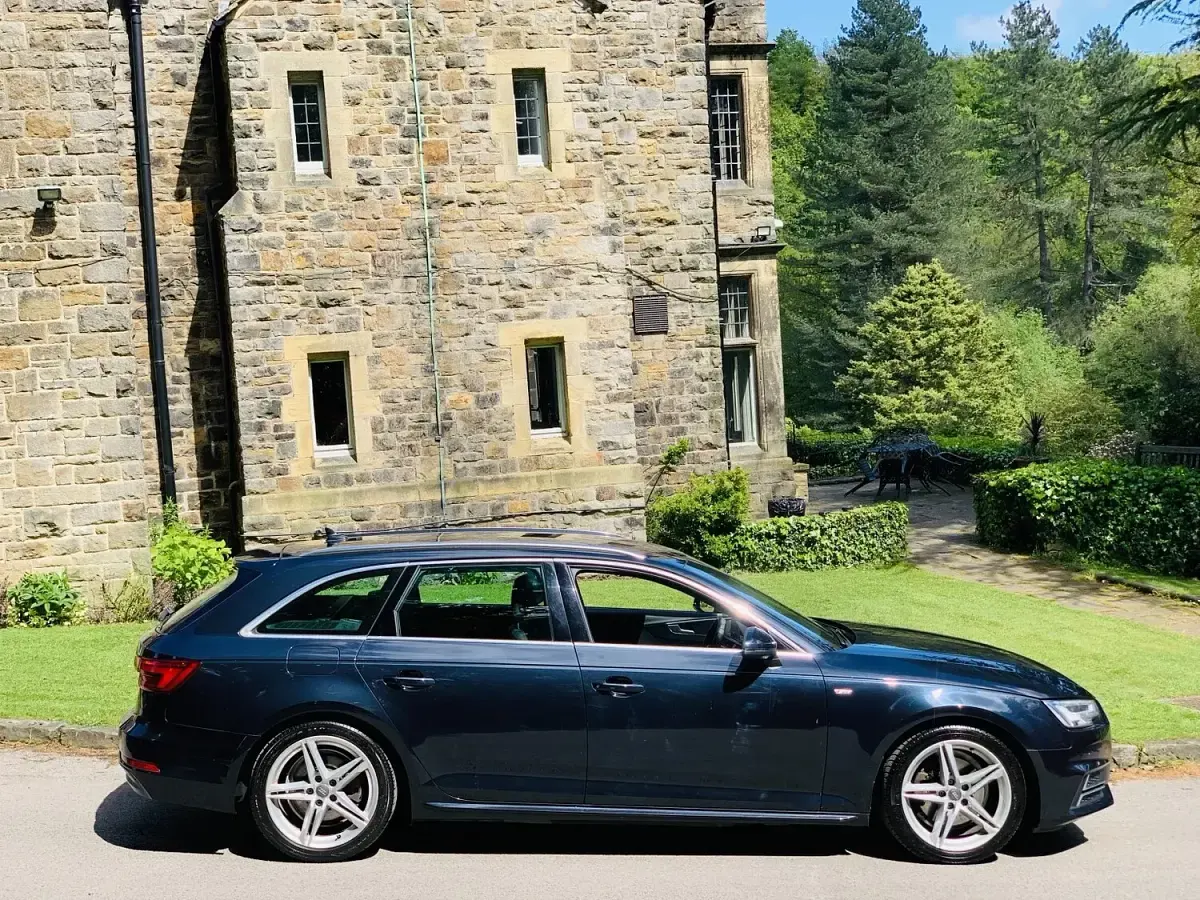 Used Audi A4 S-Line 190 HP (139 kW) 2016 Blue Estate