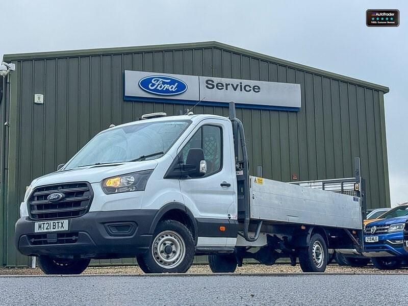 Used Ford Transit Select 130 HP (95 kW) 2021 White Cabriolet
