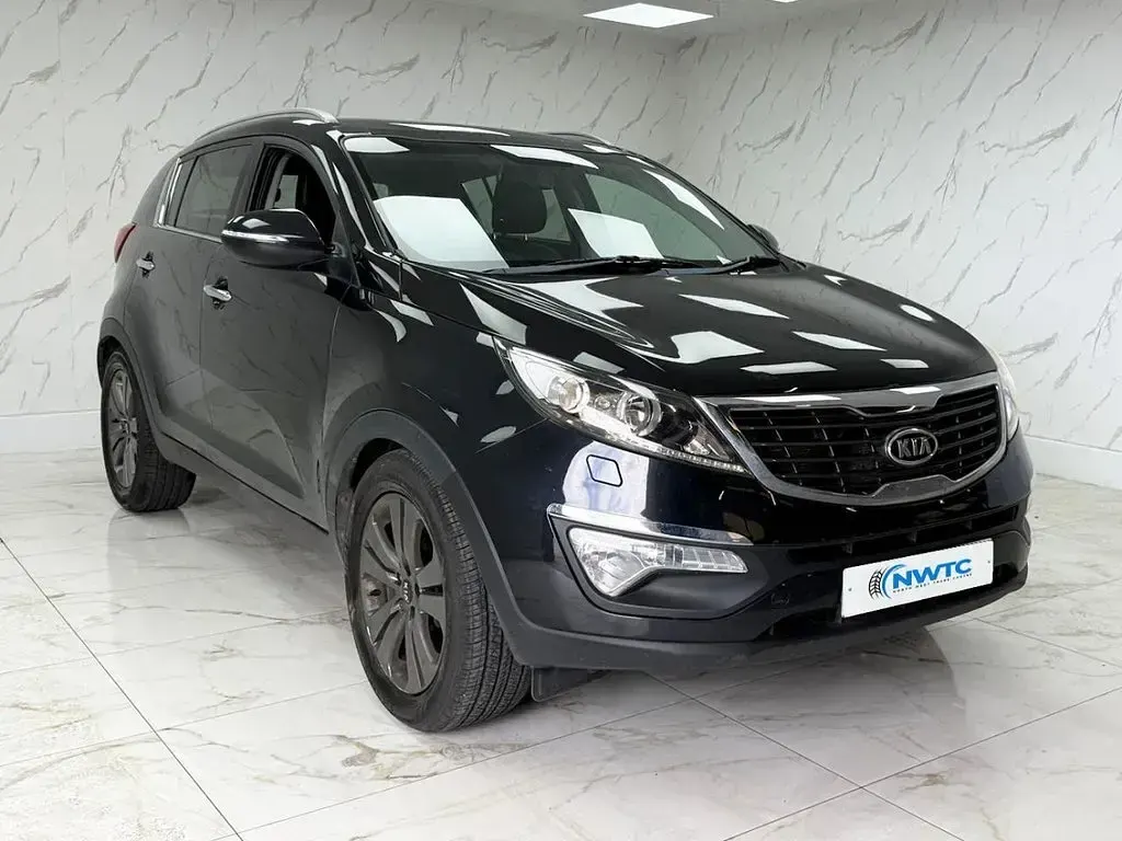 Used Kia Sportage 115 HP (84 kW) 2012 Black SUV