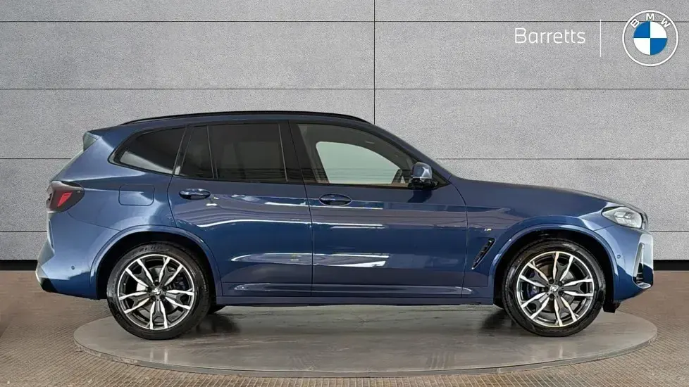 Used BMW X3 M Sport 187 HP (137 kW) 2022 Blue SUV