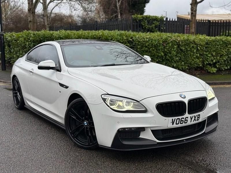 White Used 2016 BMW 640 M Sport Coupe | £11,495 (Fair price) - Image 1/4