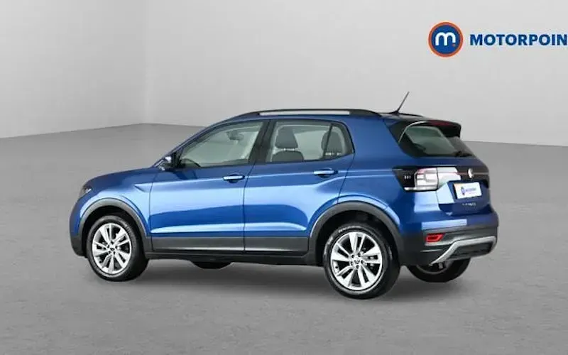 Used VW T-Cross SE 110 HP (80 kW) 2022 Blue SUV