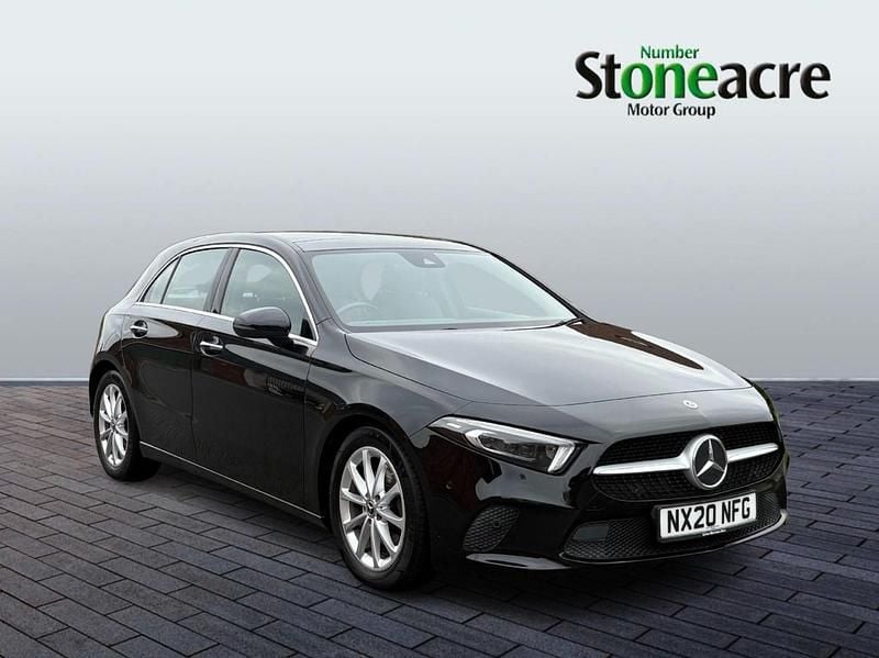 Black Used 2020 Mercedes A200 Premium Plus Hatchback | £18,995 (Fair price) - Image 1/2