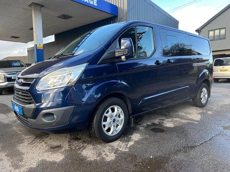 Used Ford Transit Custom Limited 155 HP (114 kW) 2013 Blue Van