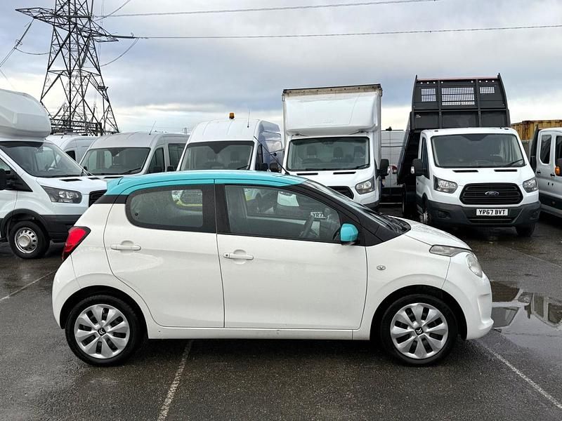 Used Citroën C1 Feel 68 HP (50 kW) 2015 White Hatchback