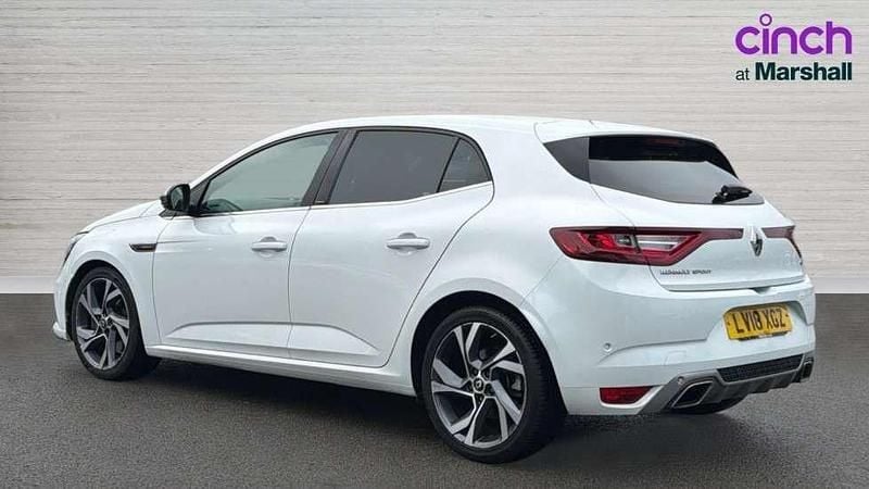 Used Renault Mégane IV GT 202 HP (148 kW) 2018 White Hatchback