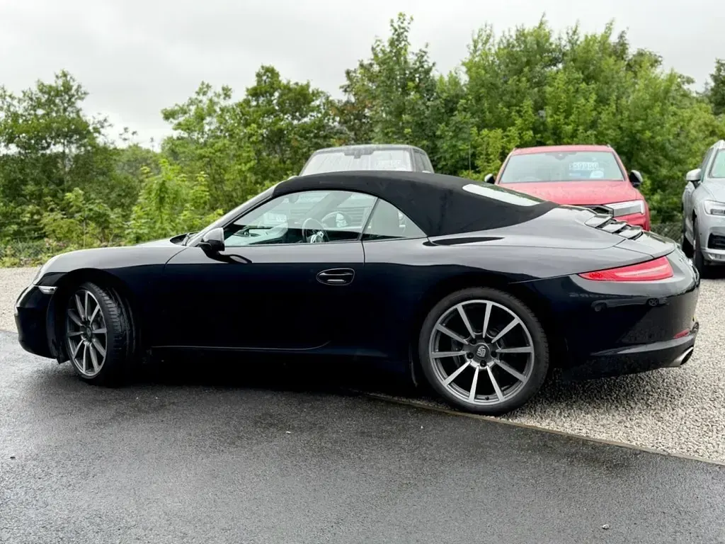Used Porsche 911 Carrera Cabriolet 350 HP (257 kW) 2014 Black Cabriolet