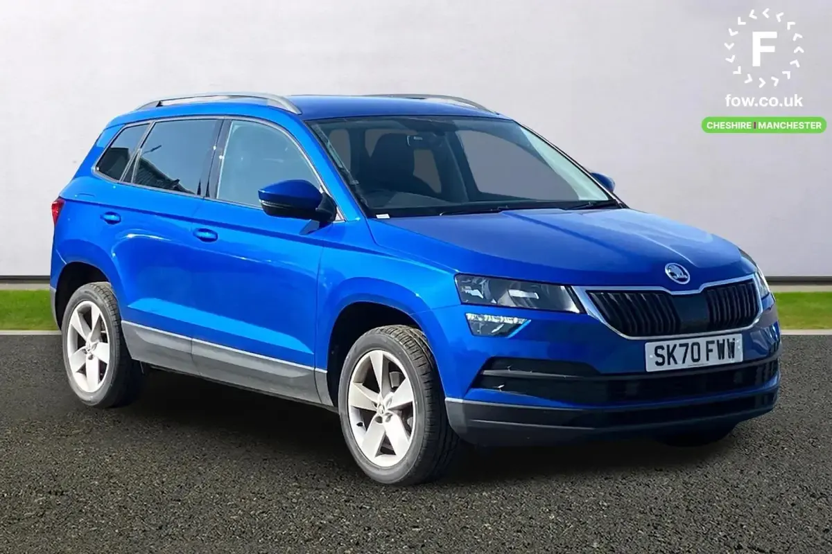 Begagnad Skoda Karoq SE 2020 Blå SUV