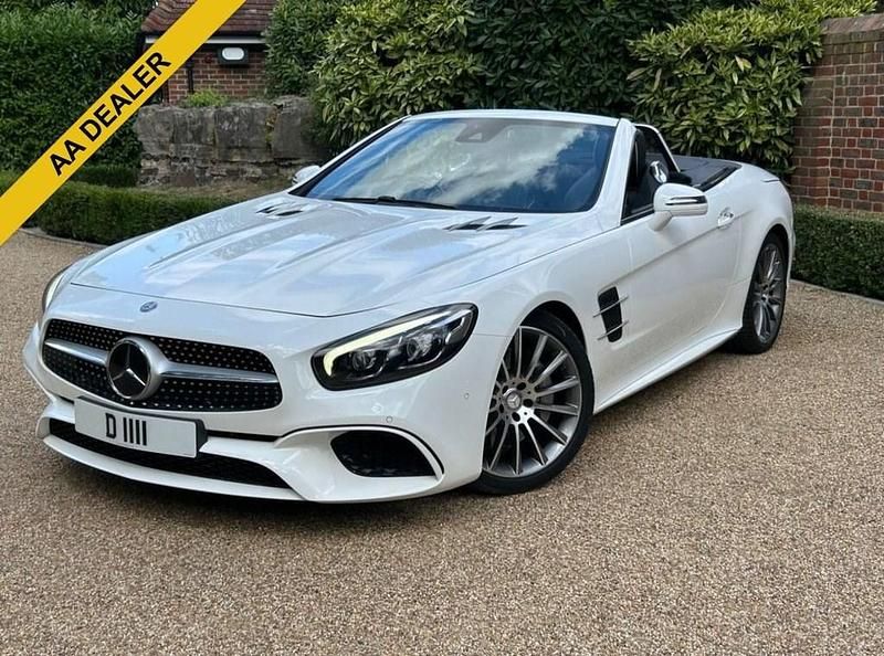 White Used 2016 Mercedes SL400 AMG line Cabriolet | £22,995 (Fair price) - Image 1/4