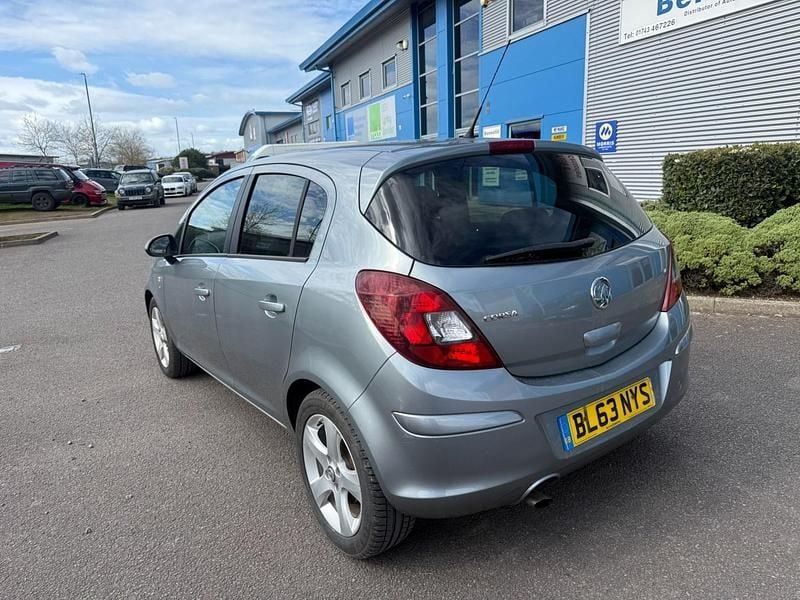 Used Vauxhall Corsa 100 HP (73 kW) 2013 Silver Hatchback