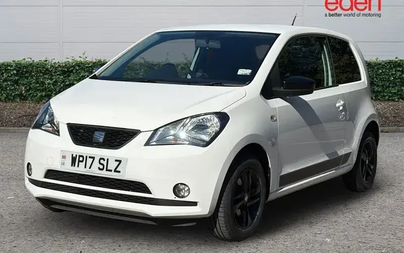 Used Seat Mii Design 60 HP (44 kW) 2017 White Hatchback