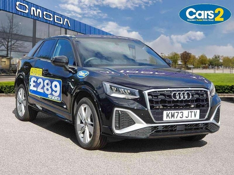Black Used 2023 Audi Q2 S-Line SUV | £22,325 (Fair price) - Image 1/4