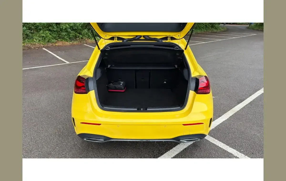 Used Mercedes A200 AMG Line Premium 161 HP (118 kW) 2023 Yellow Hatchback