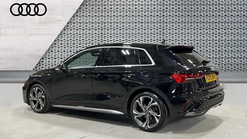 Used Audi A3 S-Line 150 HP (110 kW) 2025 Black