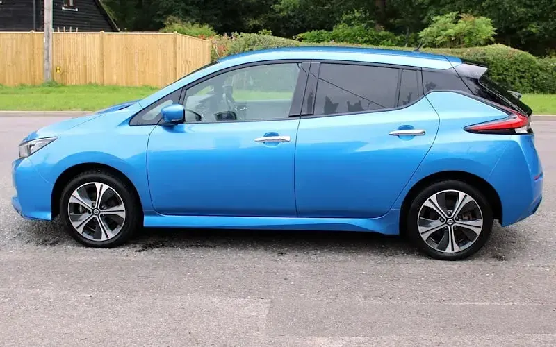 Used Nissan Leaf N-TEC 160 kW (218 HP) 2020 Blue Hatchback