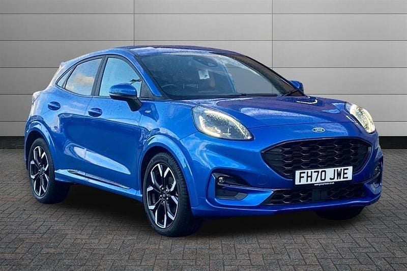 Blue Used 2021 Ford Puma ST-Line X Hatchback | £13,999 (Good price) - Image 1/4