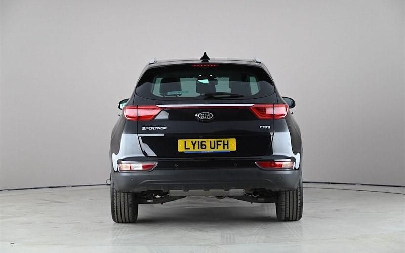 Used Kia Sportage First Edition 185 HP (136 kW) 2016 Black SUV