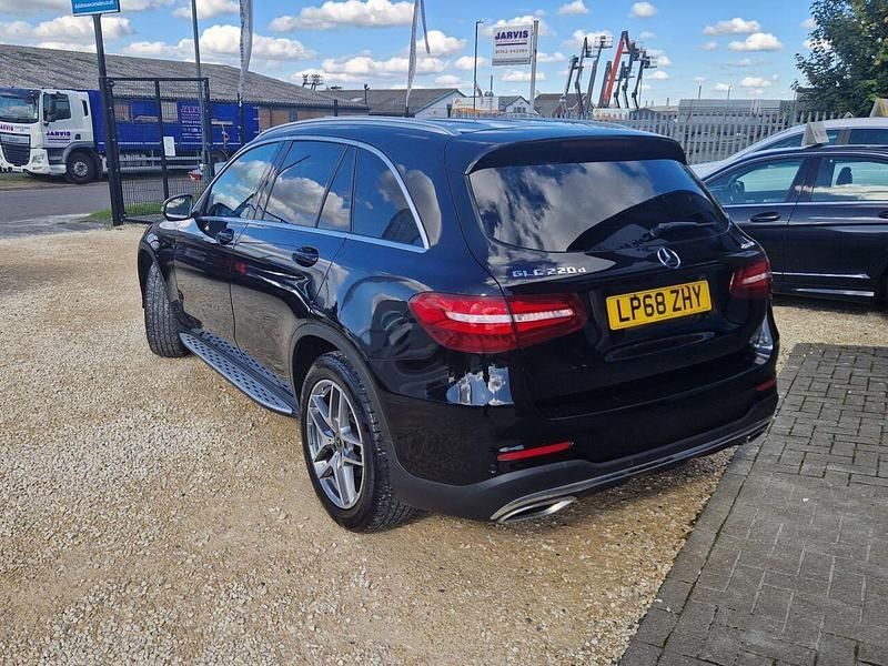 Used Mercedes GLC220 AMG line 2018 Black Estate