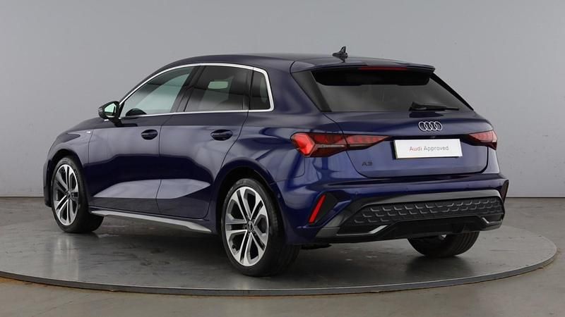 Used Audi A3 Sportback S-Line 2025 Blue Hatchback
