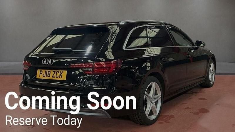 Begagnad Audi A4 S-Line 190 HK (139 kW) 2018 Svart Kombi