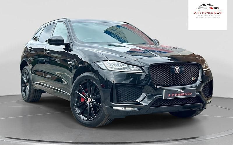 Black Used 2017 Jaguar F-Pace Supercharged SUV | £24,500 (Fair price) - Image 1/4