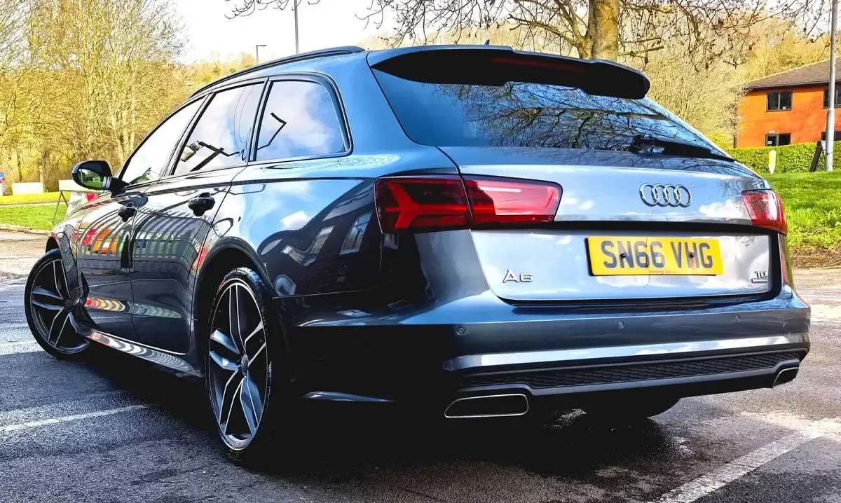 Used Audi A6 Black Edition 272 HP (200 kW) 2016 Grey Estate