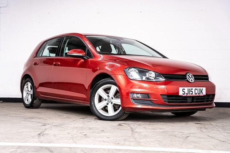 Red Used 2015 VW Golf VII Match Hatchback | £6,250 (Good price) - Image 1/4