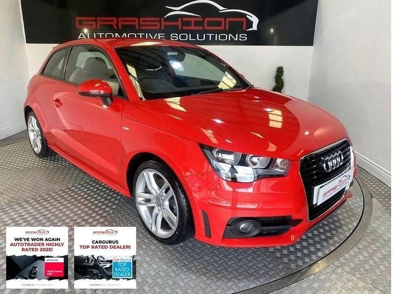 Red Used 2013 Audi A1 S-Line Hatchback | £7,995 (Fair price) - Image 1/3